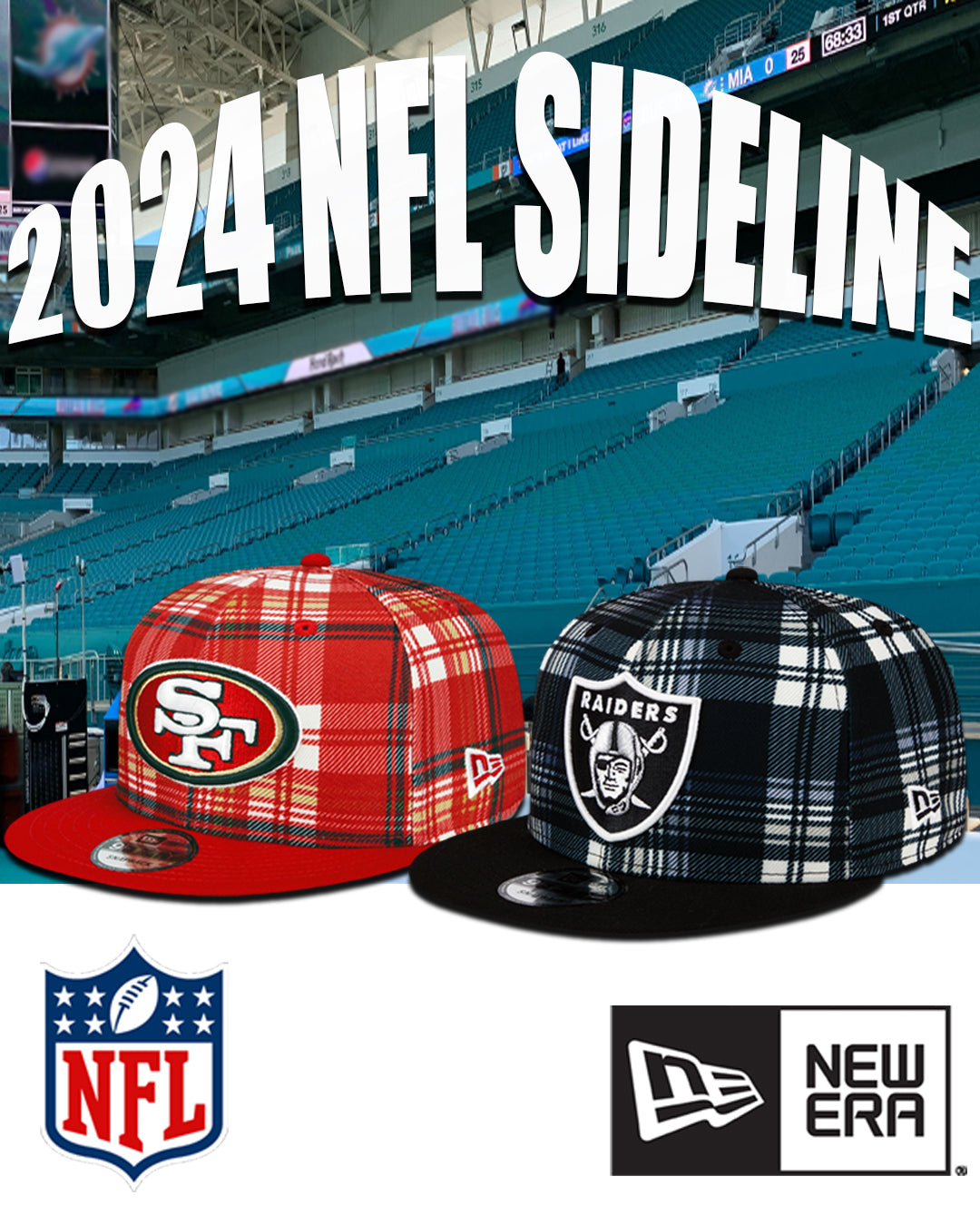 2024 NFL Sideline Collection by New Era JR S SPORTS