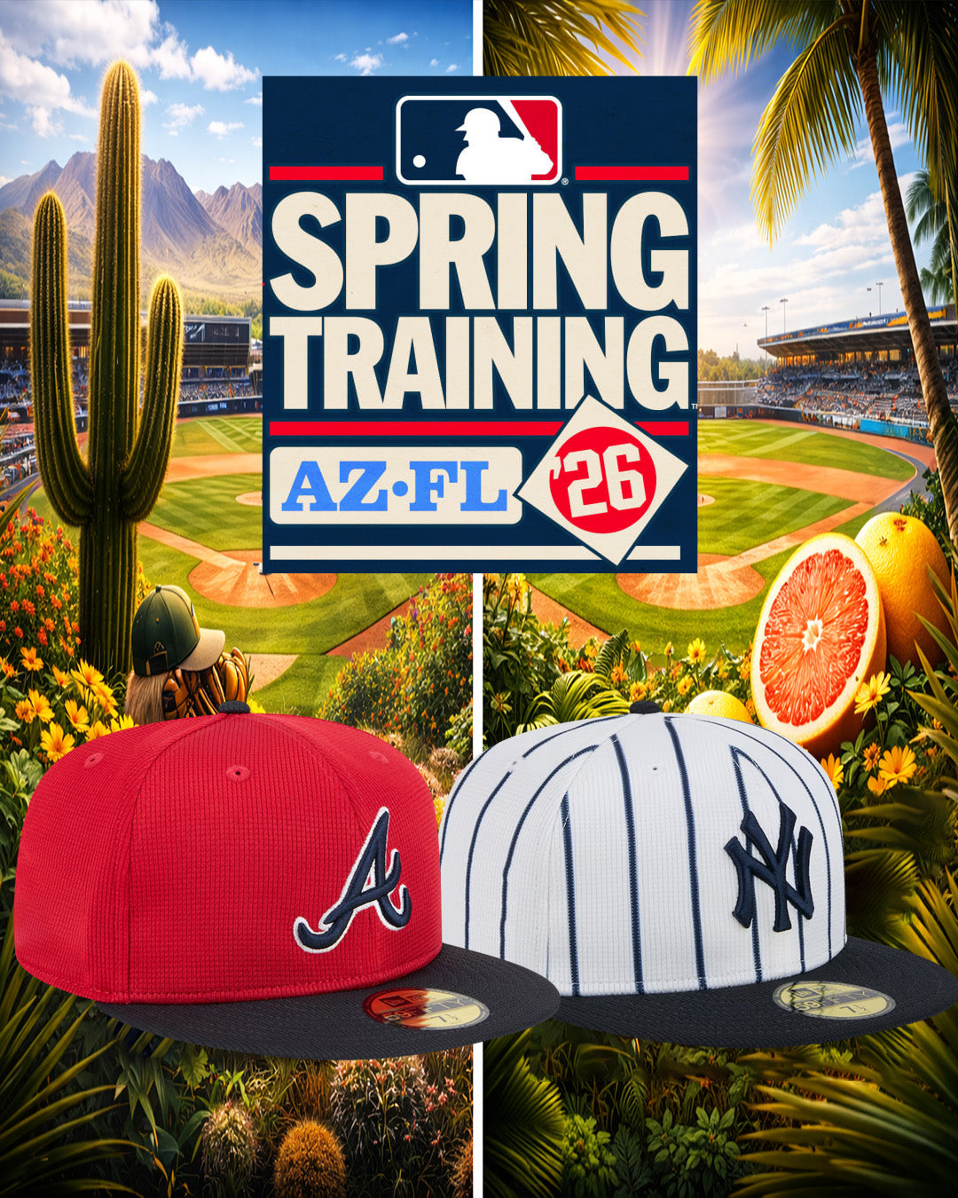 2026 MLB Spring Training Collection by New Era – JR'S SPORTS