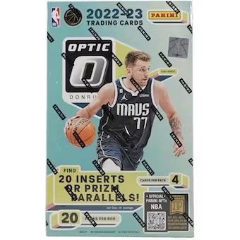 2022-23 PANINI NBA DONRUSS OPTIC CAJA DE VENTA AL POR MENOR