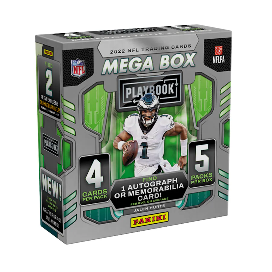 2022 PANINI NFL PLAYBOOK MEGA BOX