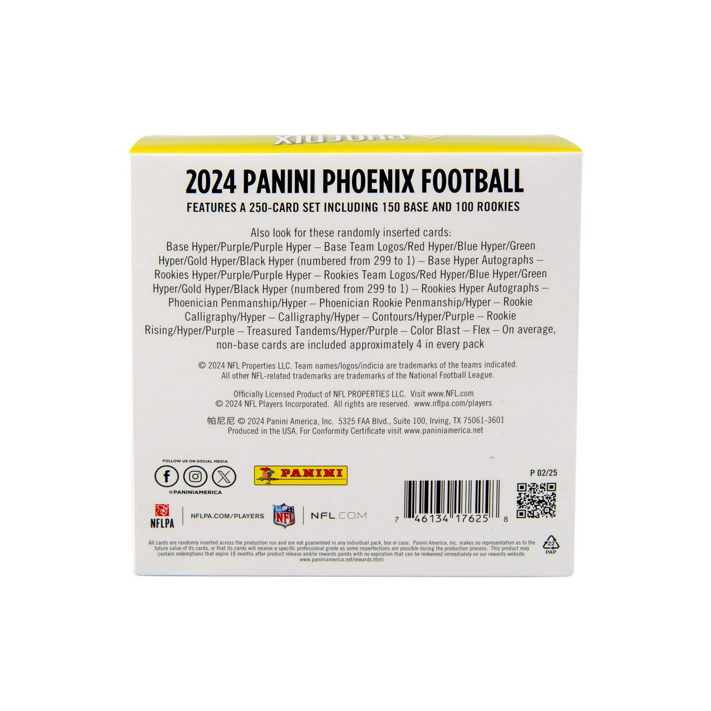 2024 NFL PANINI PHOENIX MEGA BOX
