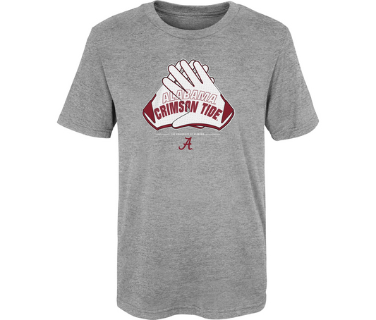 ALABAMA CRIMSON TIDE YOUTH HANDS UP T-SHIRT