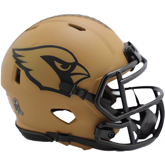 ARIZONA CARDINALS RIDDELL 2023 SALUTE TO SERVICE MINI SPEED HELMET