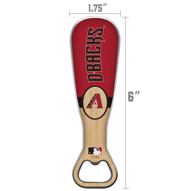 ARIZONA DIAMONDBACKS BASEBALL BAT BOTTLE OPENER