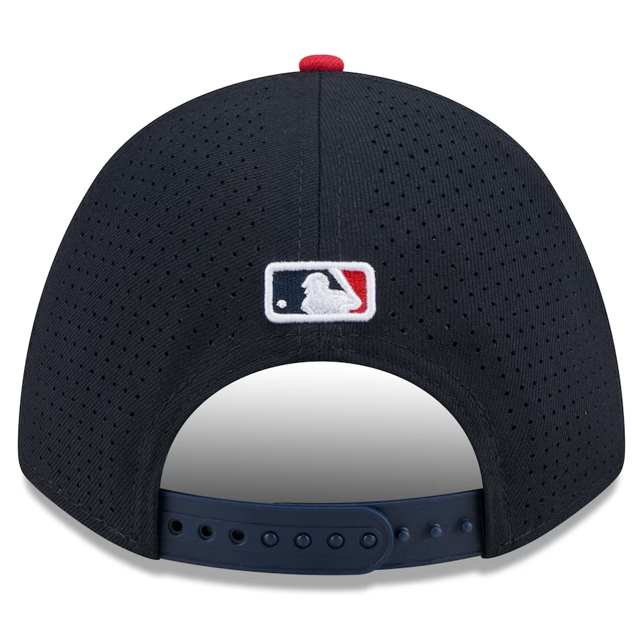ATLANTA BRAVES 2025 MLB ALL-STAR GAME 9FORTY M-CROWN ADJUSTABLE HAT - NAVY/RED