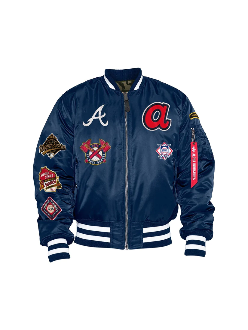 CHAQUETA BOMBER REVERSIBLE ALPHA INDUSTRIES PARA HOMBRE PHILADELPHIA  PHILLIES