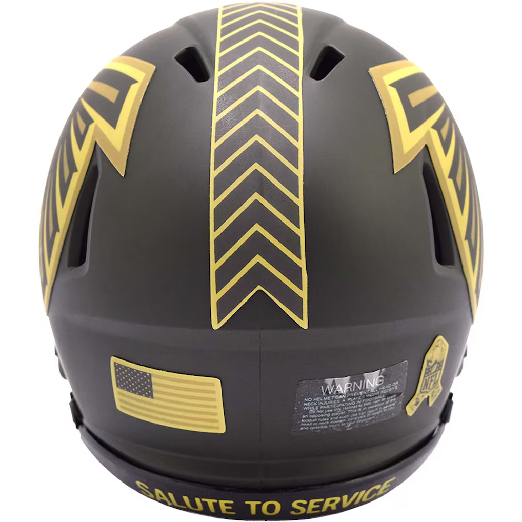 ATLANTA FALCONS 2025 NFL SALUTE TO SERVICE RIDDELL SPEED MINI HELMET