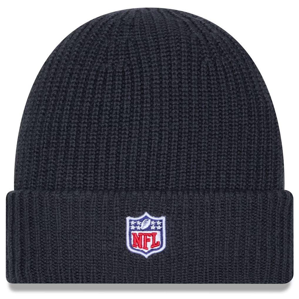 ATLANTA FALCONS 2025 SIDELINE COLD WEATHER CUFFED KNIT - CHARCOAL