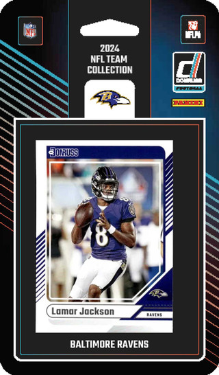 BALTIMORE RAVENS 2024 NFL DONRUSS TEAM SET CARDS