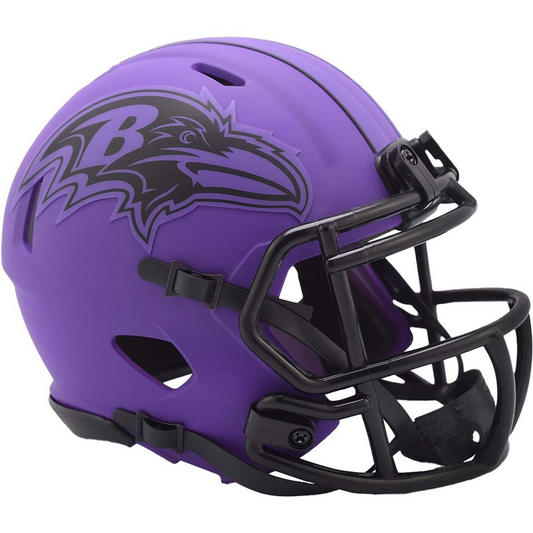 BALTIMORE RAVENS RIDDELL MINI SPEED HELMET - RAVE
