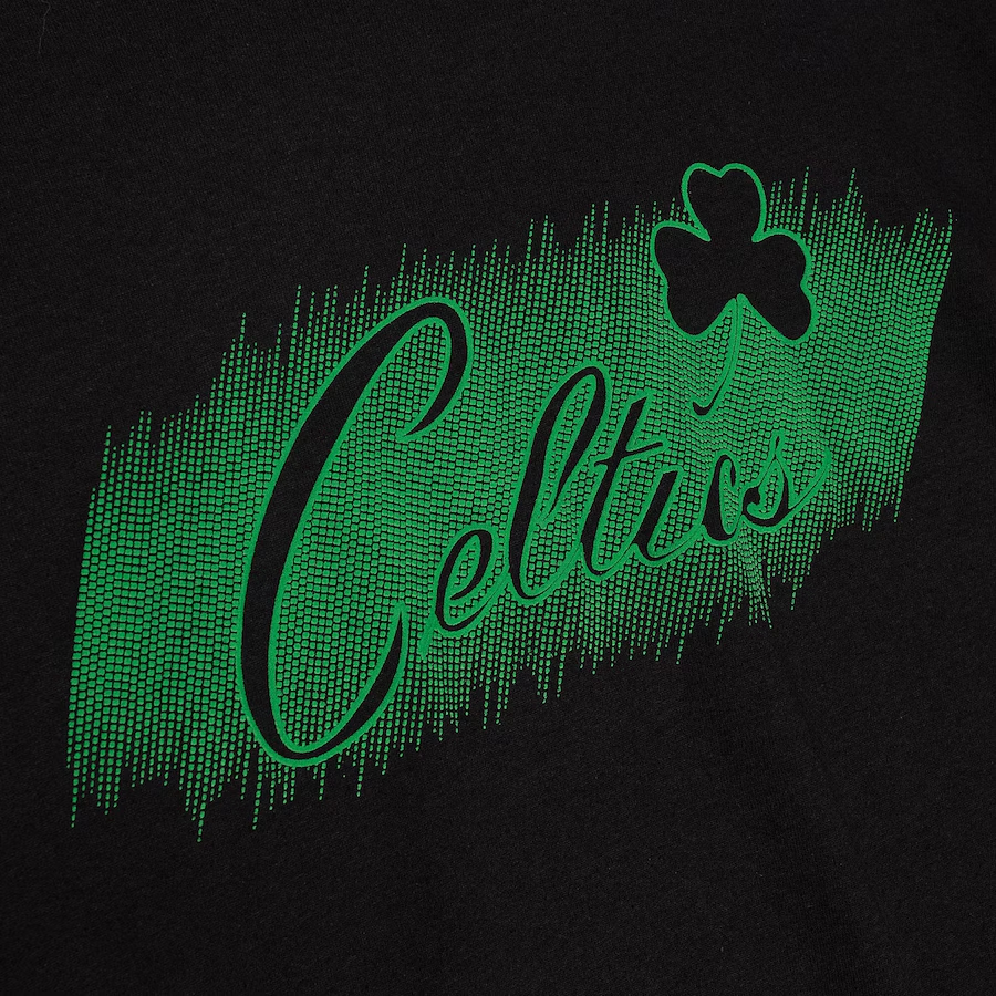 BOSTON CELTICS MEN'S MITCHELL & NESS MONOCHROME T-SHIRT