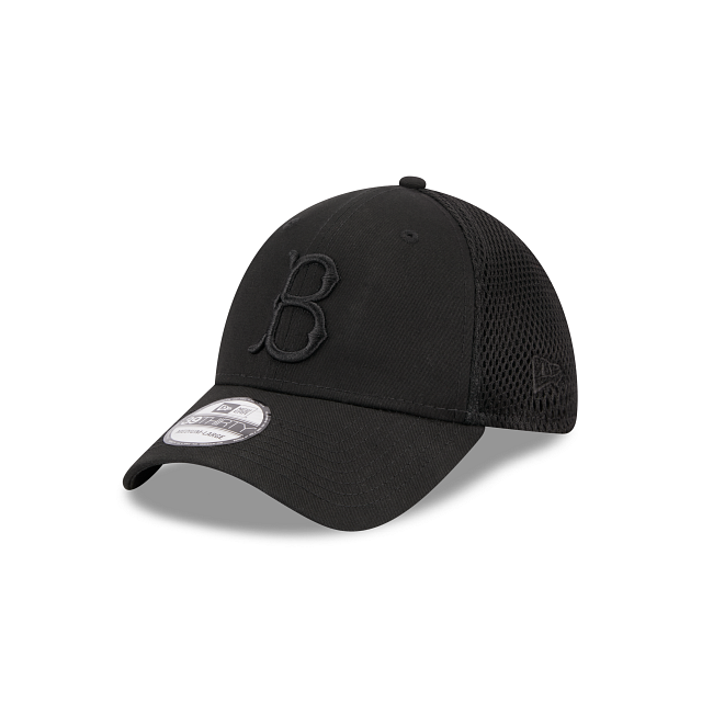 brooklyn dodgers fitted hat black