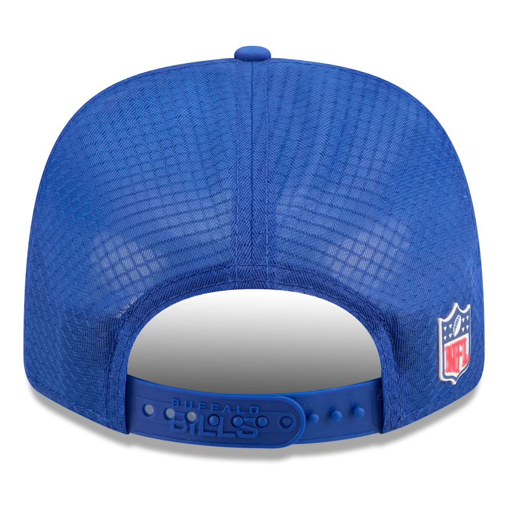 BUFFALO BILLS 2025 NFL SIDELINE 9SEVENTY STRETCH-SNAP ADJUSTABLE HAT - BLUE