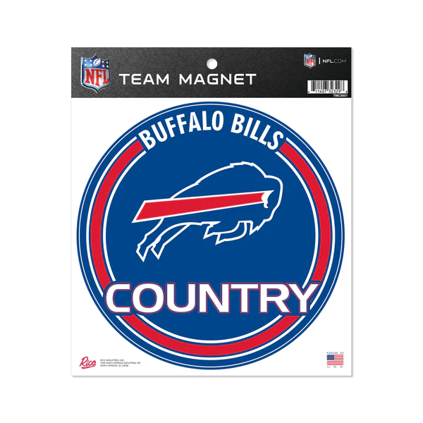 BUFFALO BILLS 8" TEAM MAGNET CIRCLE