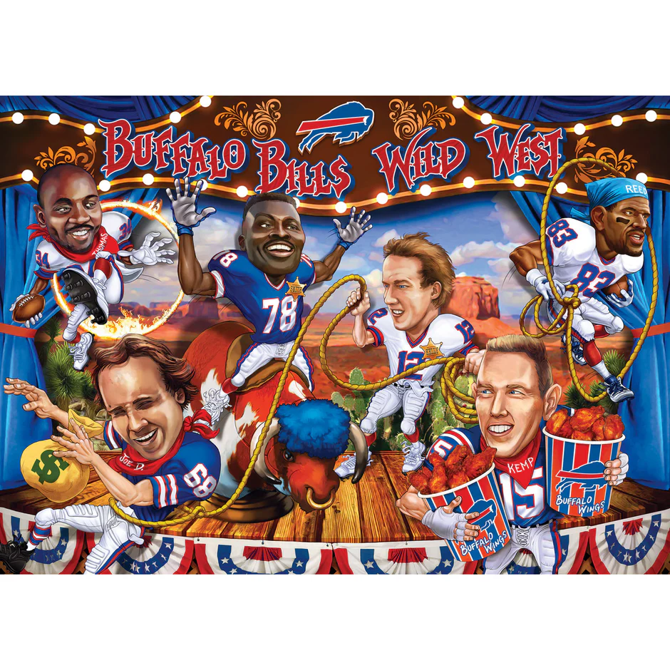 BUFFALO BILLS TODOS LOS TIEMPOS GRANDES ROMPECABEZAS