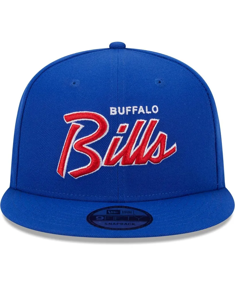 BUFFALO BILLS EVERGREEN SCRIPT 9FIFTY SNAPBACK HAT - BLUE
