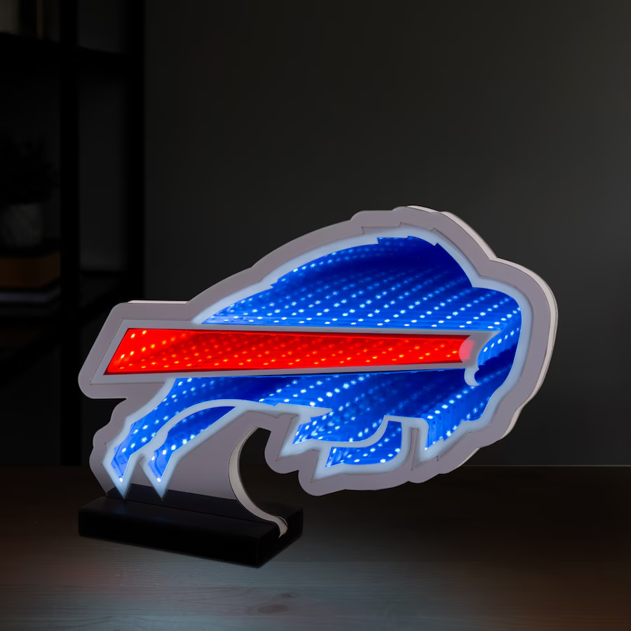 BUFFALO BILLS LED INFINITY LOGO LIGHT