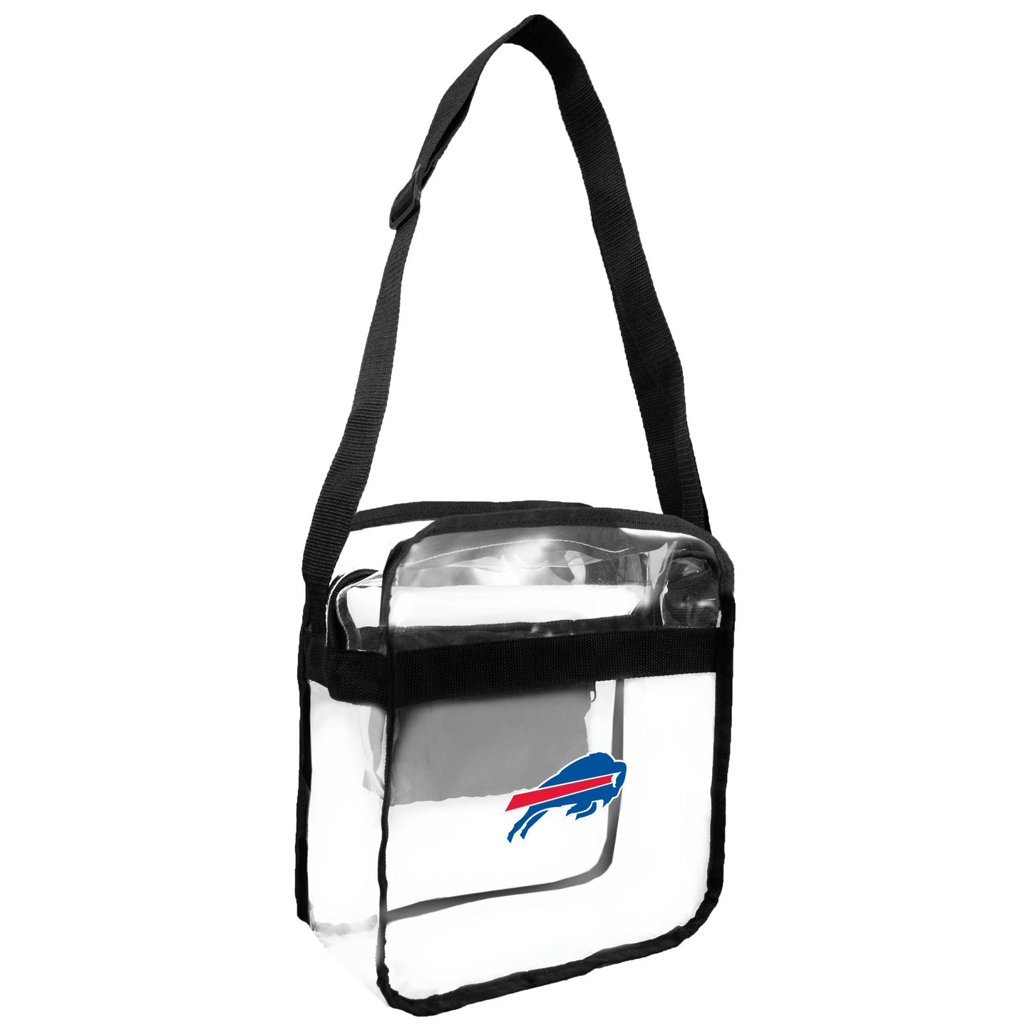 BUFFALO BILLS STADIUM-APPROVED CLEAR CARRYALL CROSSBODY BAG