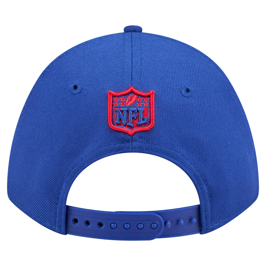 BUFFALO BILLS TEAM COLLECTION 9FORTY M-CROWN SNAPBACK ADJUSTABLE HAT - BLUE