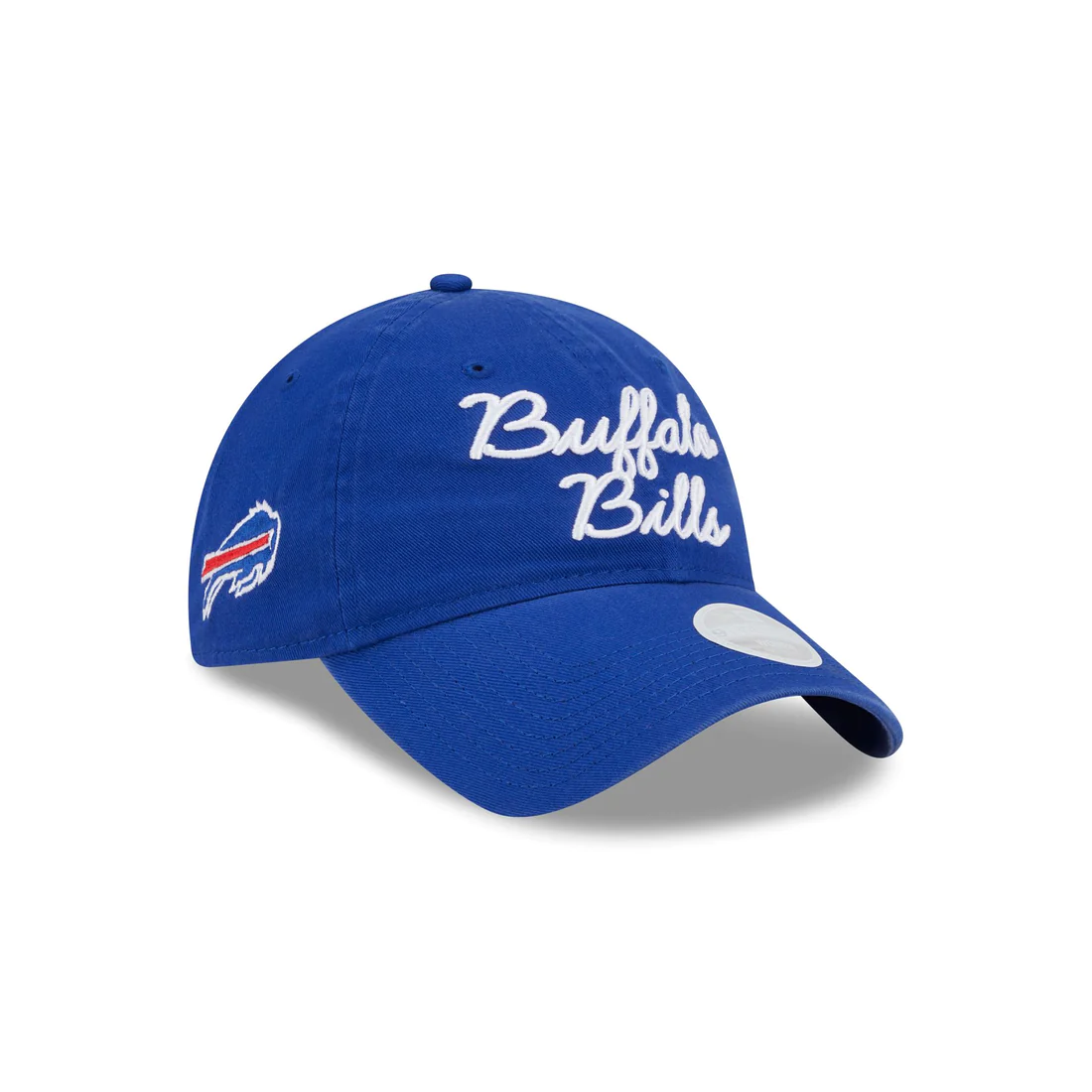 Buffalo Bills Throwback Women's 9TWENTY Adjustable Hat, Blue, NFL by New Era