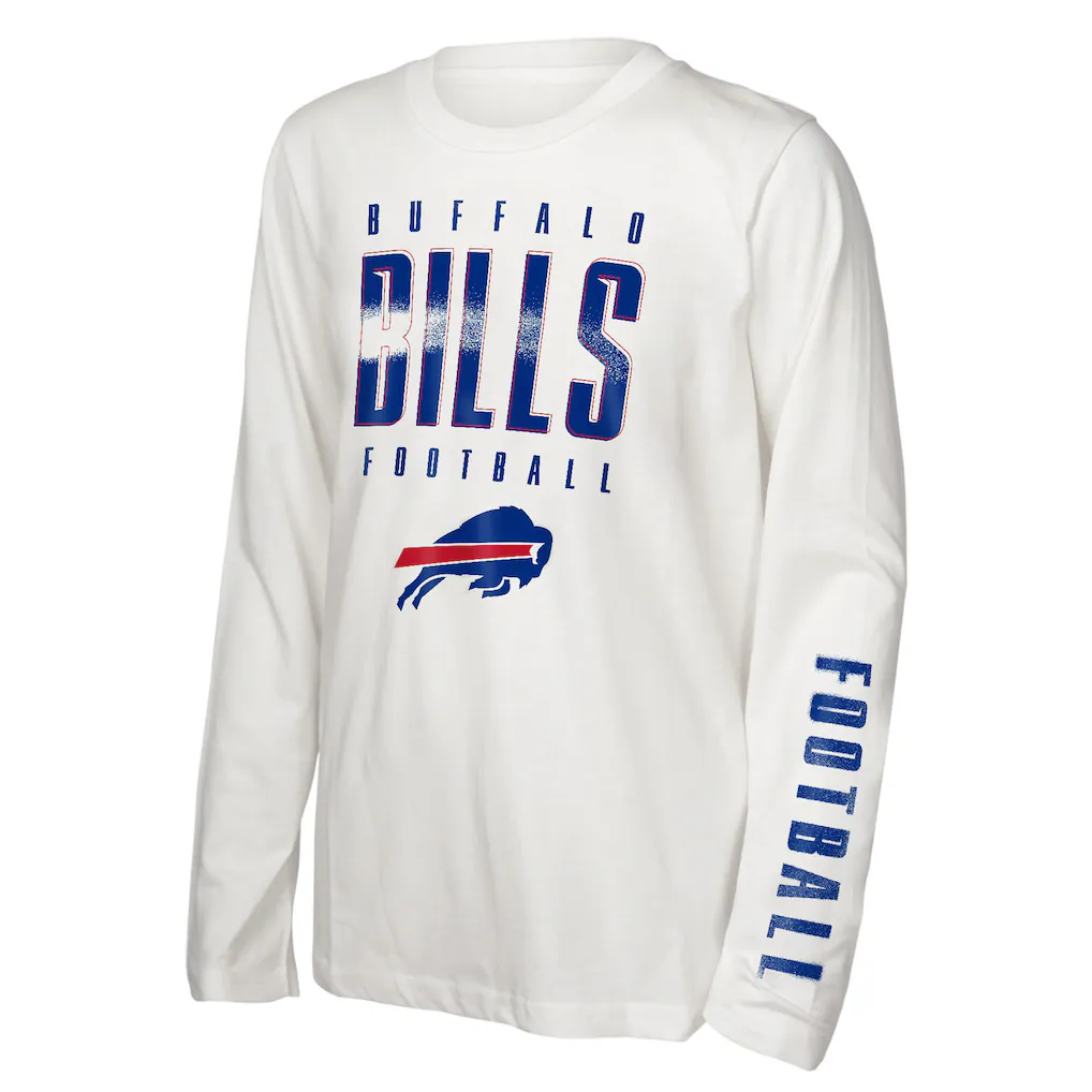 BUFFALO BILLS YOUTH THE MIX COMBO 3 IN 1 T-SHIRT - BLUE/WHITE
