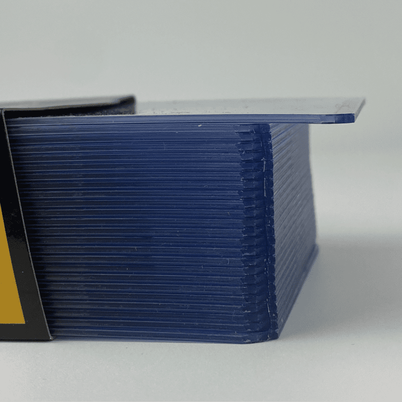 CARDBOARD GOLD STANDARD 3X4 TOP-LOADER - 25 COUNT