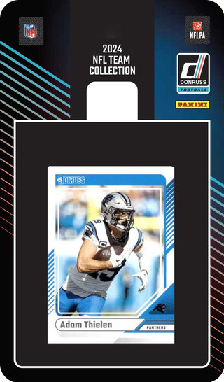 CAROLINA PANTHERS 2024 NFL DONRUSS TEAM SET CARDS