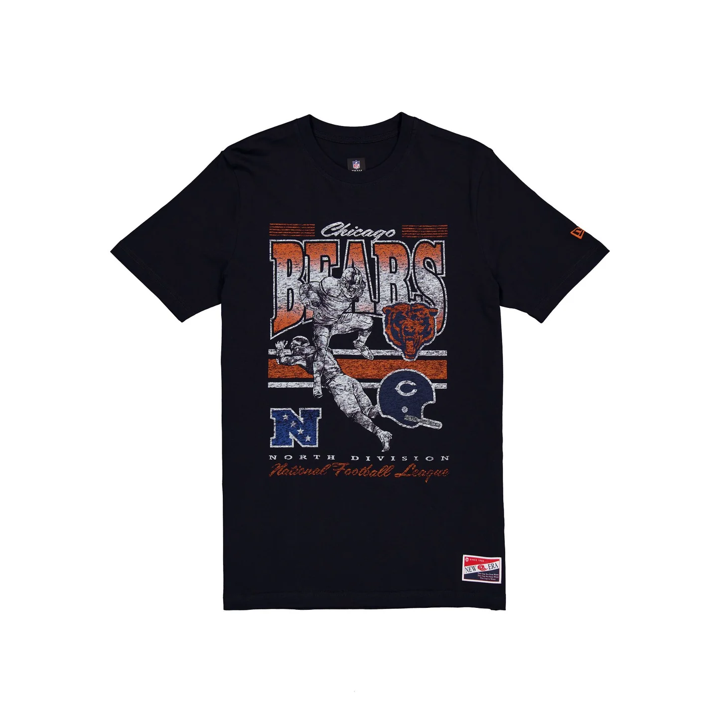 CHICAGO BEARS MEN'S SPORT CLASSICS T-SHIRT NAVY - Main Image