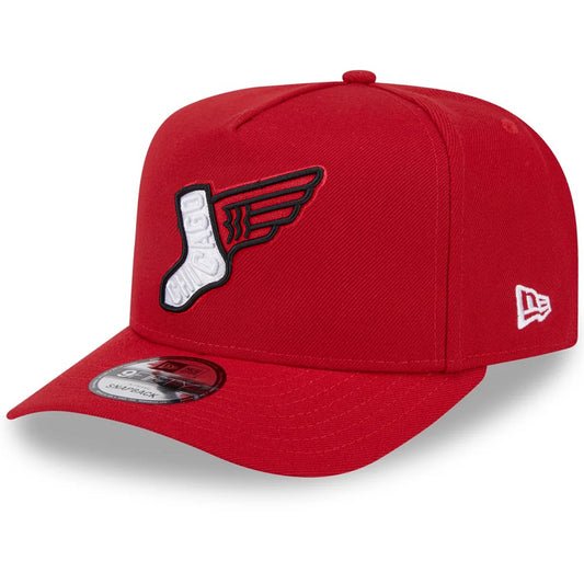 CHICAGO WHITE SOX 2025 MLB CITY CONNECT A-FRAME 9FIFTY SNAPBACK HAT - RED
