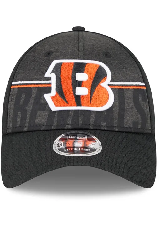 CINCINNATI BENGALS 2023 TRAINING CAMP 9FORTY STRETCH SNAP ADJUSTABLE HAT