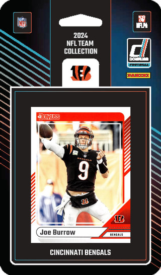 CINCINNATI BENGALS 2024 NFL DONRUSS TEAM SET CARDS