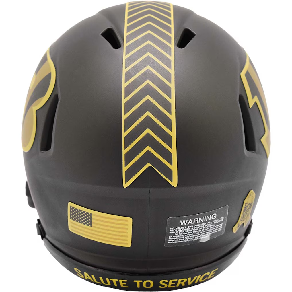 CINCINNATI BENGALS 2025 NFL SALUTE TO SERVICE RIDDELL SPEED MINI HELMET