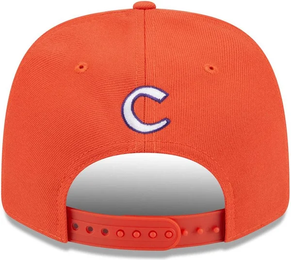 CLEMSON TIGERS TEAM COLLECTIVE 9SEVENTY STRETCH-SNAP ADJUSTABLE HAT - ORANGE