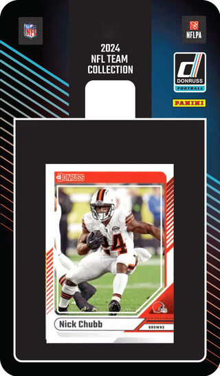 CLEVELAND BROWNS 2024 NFL DONRUSS TEAM SET CARDS