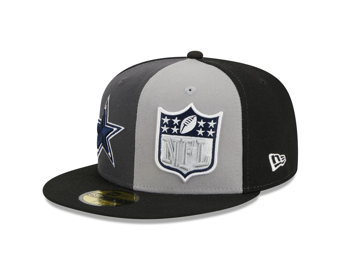 Las Vegas Raiders New Era Gray/Black 2023 Sideline 59FIFTY Fitted Hat - Men's, 7 5/8 / Gray/Black