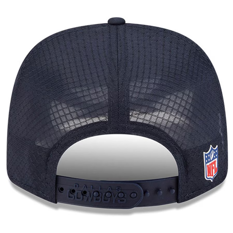 DALLAS COWBOYS 2025 NFL SIDELINE 9SEVENTY STRETCH-SNAP ADJUSTABLE HAT - NAVY