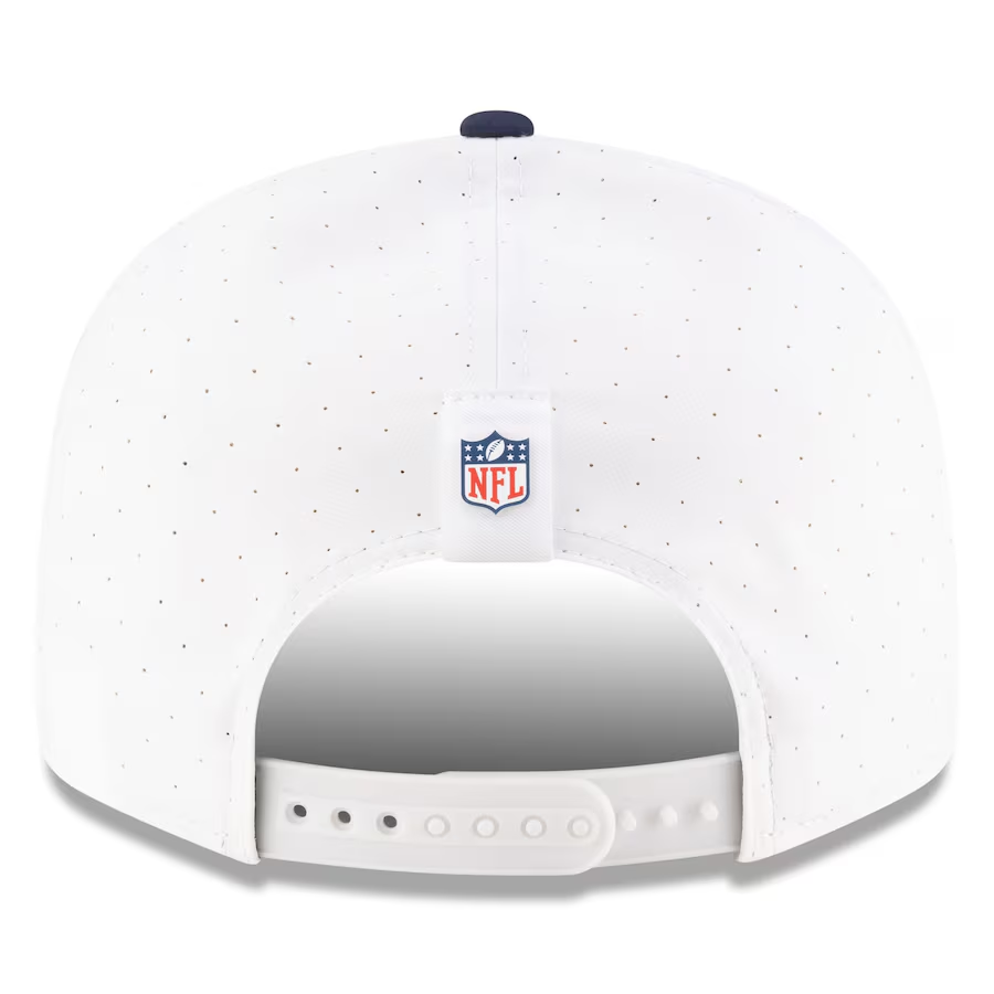 DALLAS COWBOYS 2025 NFL TRAINING CAMP 9FIFTY SPLIT PANEL SNAPBACK HAT - WHITE
