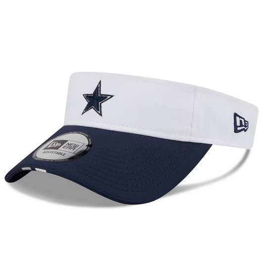 DALLAS COWBOYS 2025 NFL TRAINING CAMP VISOR - WHITE
