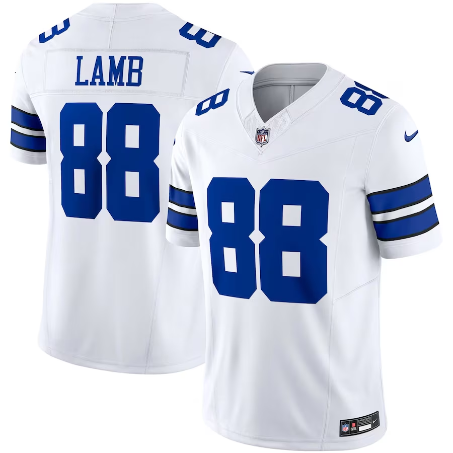 All white cowboys jersey shop