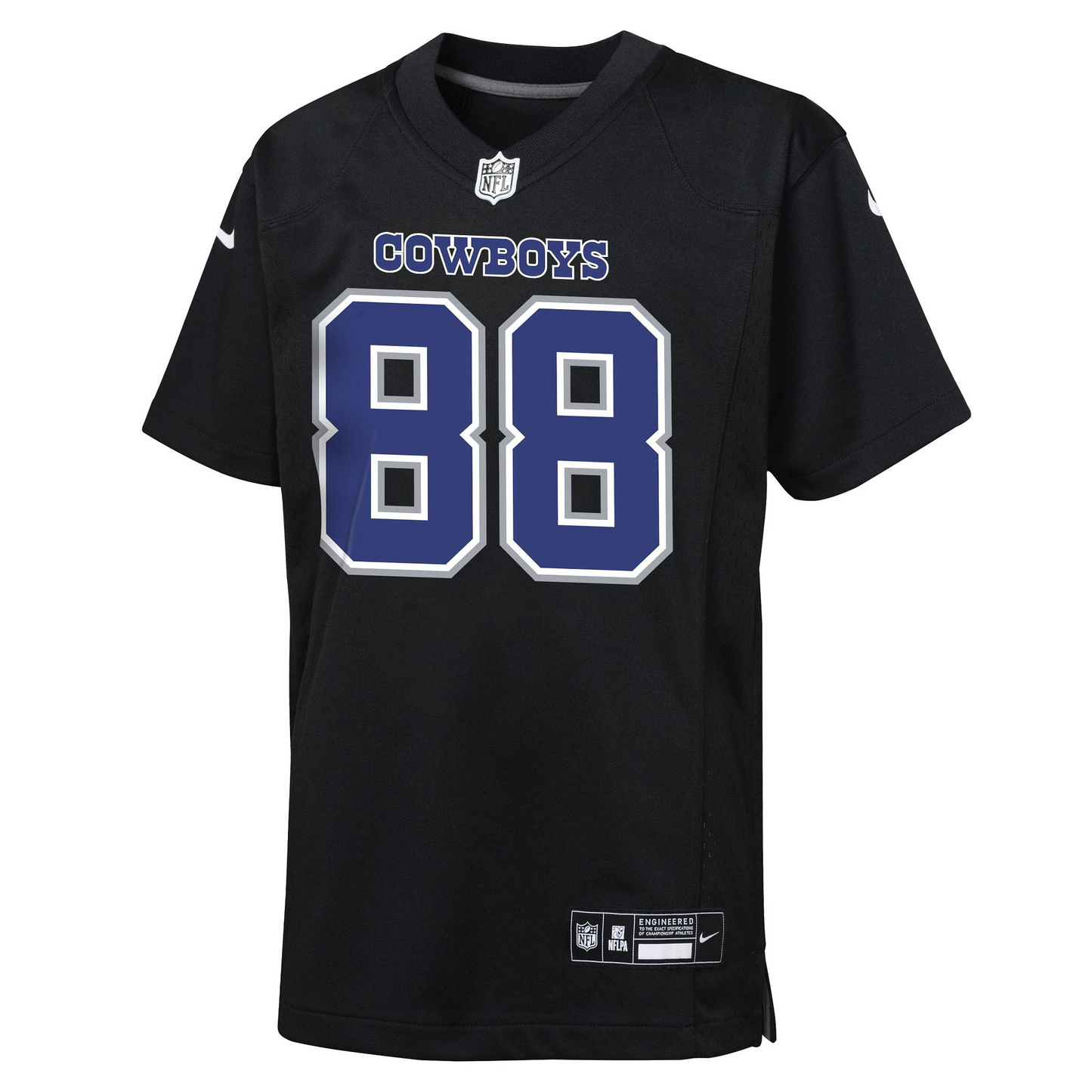 DALLAS COWBOYS CEEDEE LAMB YOUTH NIKE GAME JERSEY - BLACK