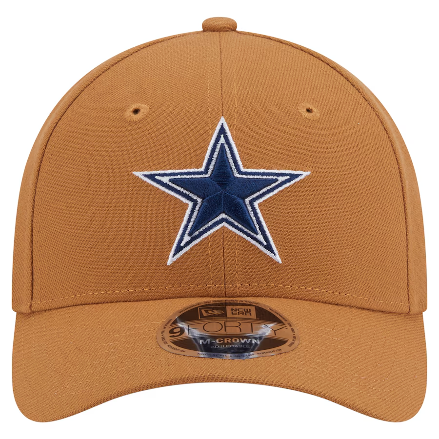 DALLAS COWBOYS EVERGREEN 9FORTY M-CROWN SNAPBACK ADJUSTABLE HAT - LIGHT BRONZE