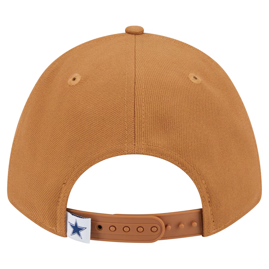 DALLAS COWBOYS EVERGREEN 9FORTY M-CROWN SNAPBACK ADJUSTABLE HAT - LIGHT BRONZE