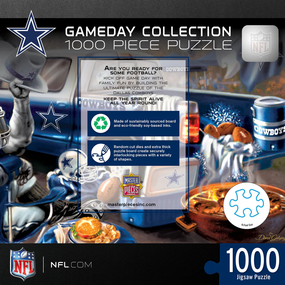 DALLAS COWBOYS GAMEDAY 1000 PIECE JIGSAW PUZZLE