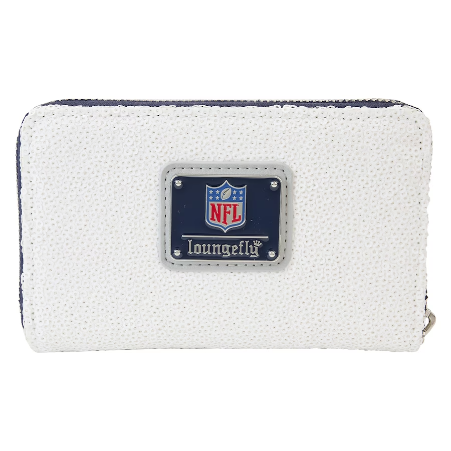 DALLAS COWBOYS LOUNGEFLY SEQUIN ZIP AROUND WALLET