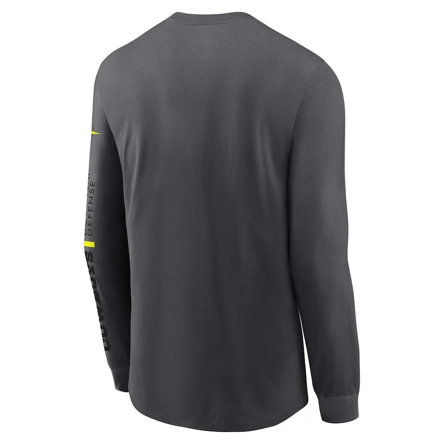 DALLAS COWBOYS MEN'S LONGSLEEVE VOLT DRI-FIT T-SHIRT