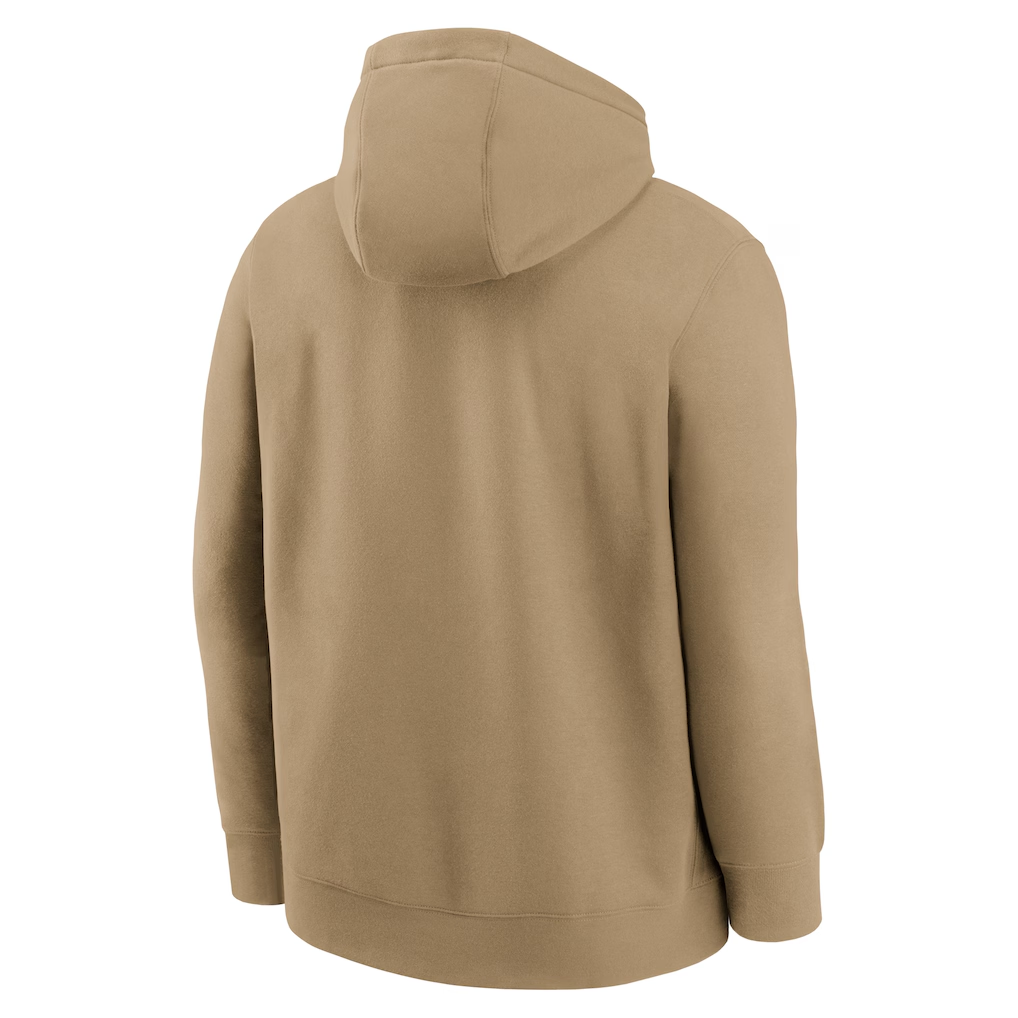 DALLAS COWBOYS MEN'S NIKE SEASON REWIND CLUB PULLOVER HOODED SWEATSHIRT - TAN