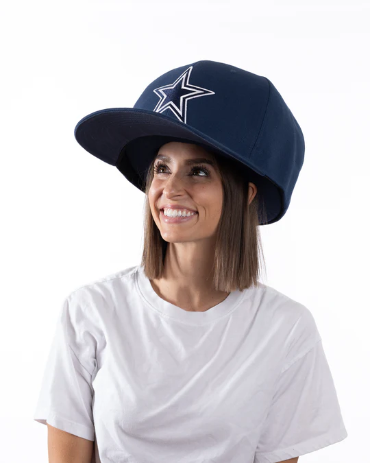 DALLAS COWBOYS NOGGIN OVERSIZED HAT - NAVY