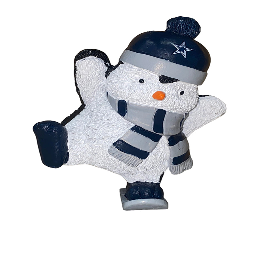 DALLAS COWBOYS SNOWBOARDING PENGUIN ORNAMENT