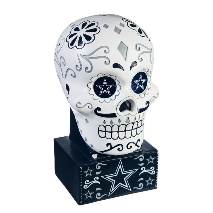 DALLAS COWBOYS SUGAR SKULL HEAD