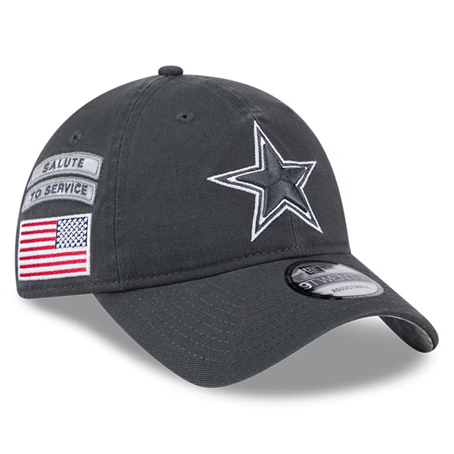 DALLAS COWBOYS WOMEN S 2024 NFL SALUTE TO SERVICE 9TWENTY ADJUSTABLE H JR S SPORTS